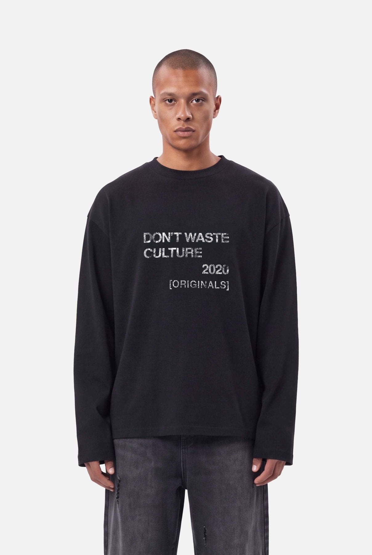 Zalos Longsleeve | Black - LONGSLEEVES Don't Waste Culture