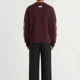 Ionora | Burgundy - Knitwear Don't Waste Culture