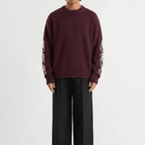 Ionora | Burgundy - Knitwear Don't Waste Culture