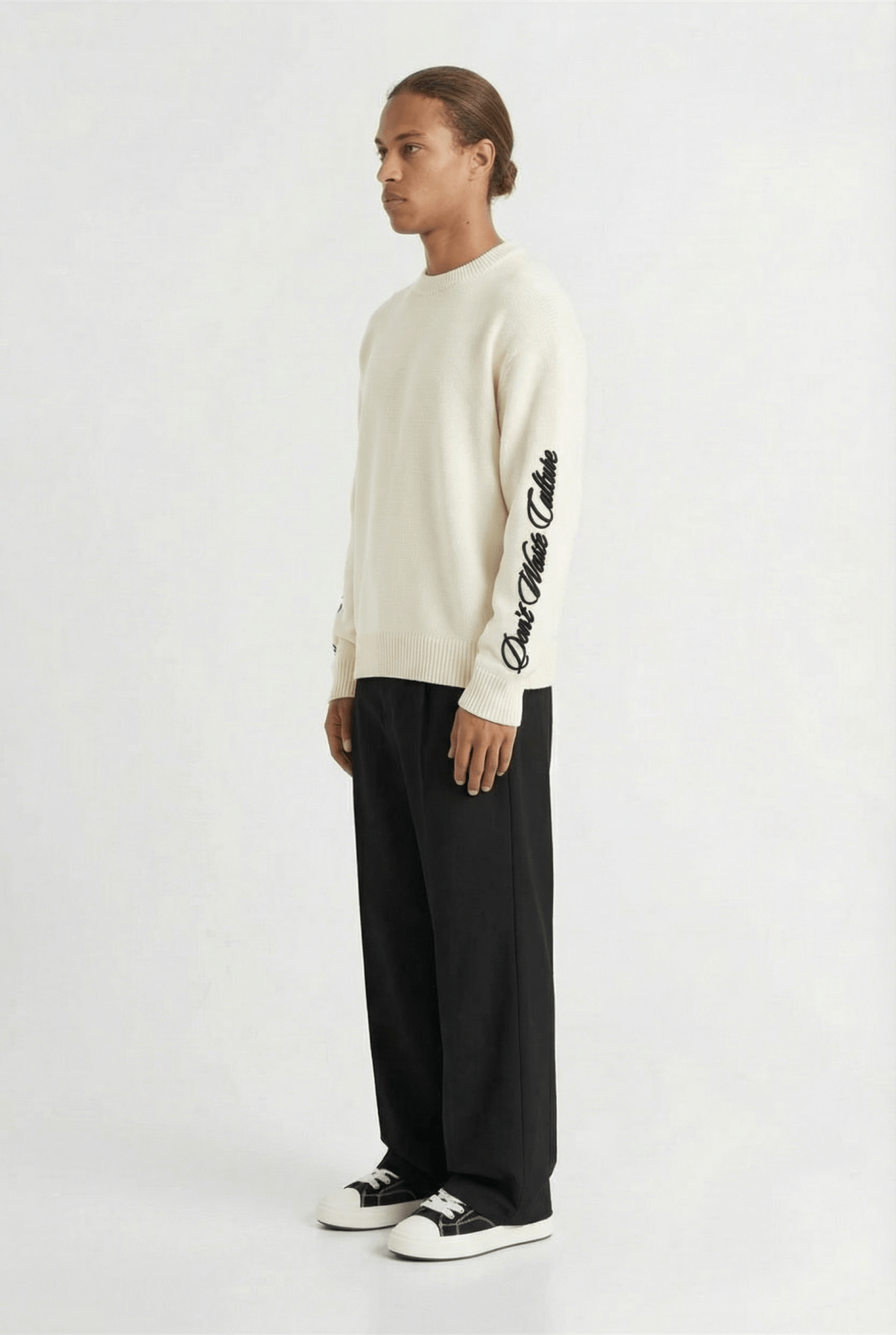 Ionora | Off - White - Knitwear Don't Waste Culture