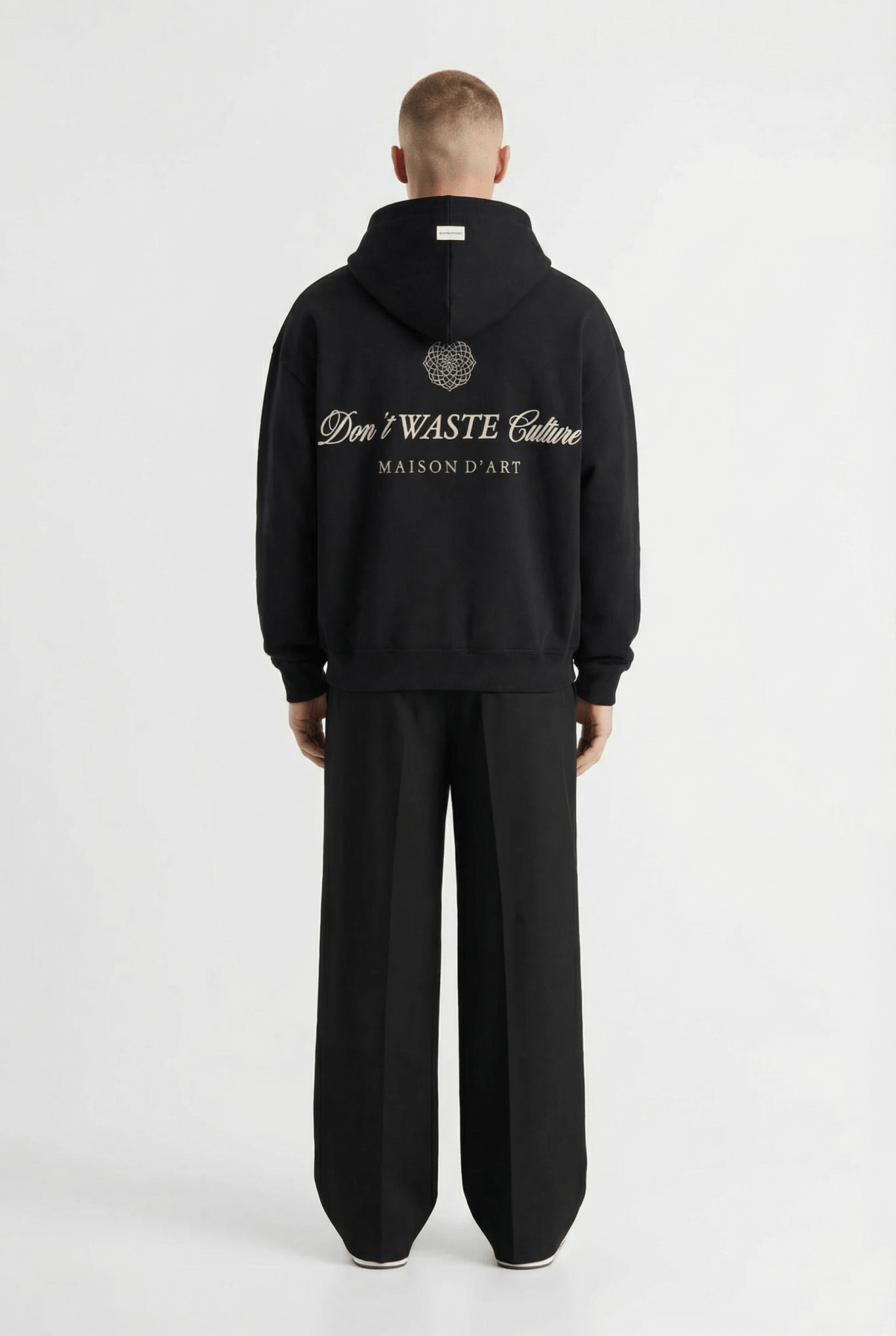 Isala | Black - Zipper Hoodies Don't Waste Culture