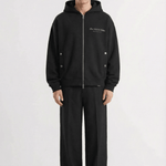 Isala | Black - Zipper Hoodies Don't Waste Culture