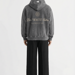 Isala | Washed Black - Zipper Hoodies Don't Waste Culture