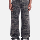 Luma Camo Jeans | Washed Grey - Early access Don't Waste Culture