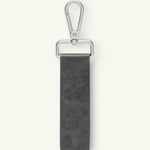 Leather keychain | Grey - Accessories Don't Waste Culture