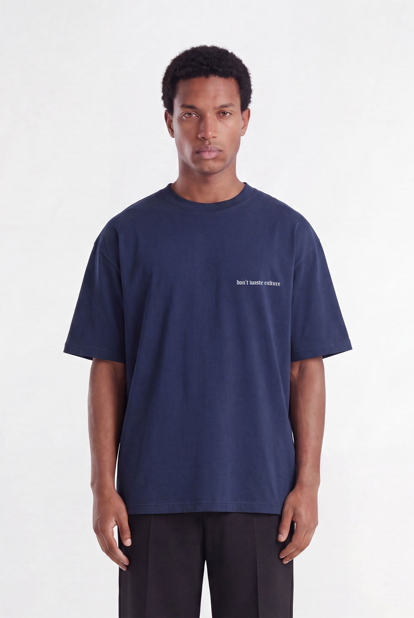 Millet | Navy Blue - T-shirts Don't Waste Culture