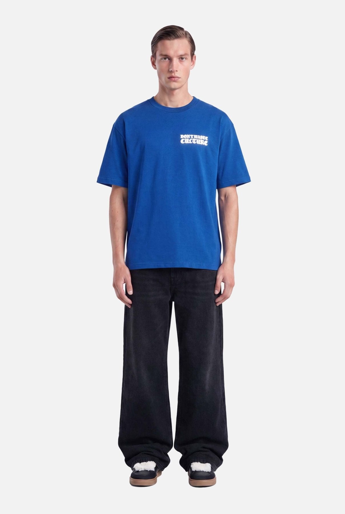 Mirae T-shirt | Klein Blue - Early access Don't Waste Culture