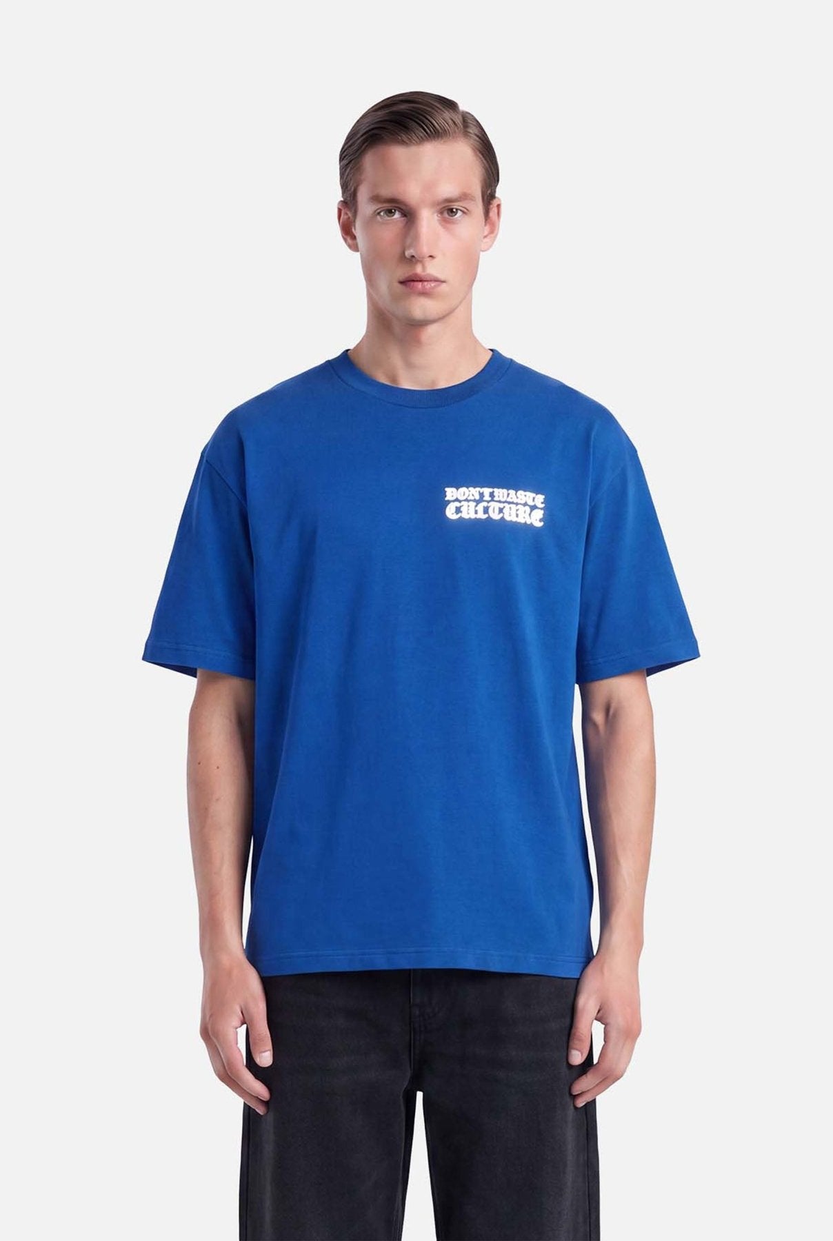 Mirae T-shirt | Klein Blue - Early access Don't Waste Culture