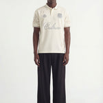 Momohana Football T-shirt | Cream - T-shirts Don't Waste Culture