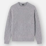 Nils | Heavyweight Knit | Melange Grey - Knitwear Don't Waste Culture