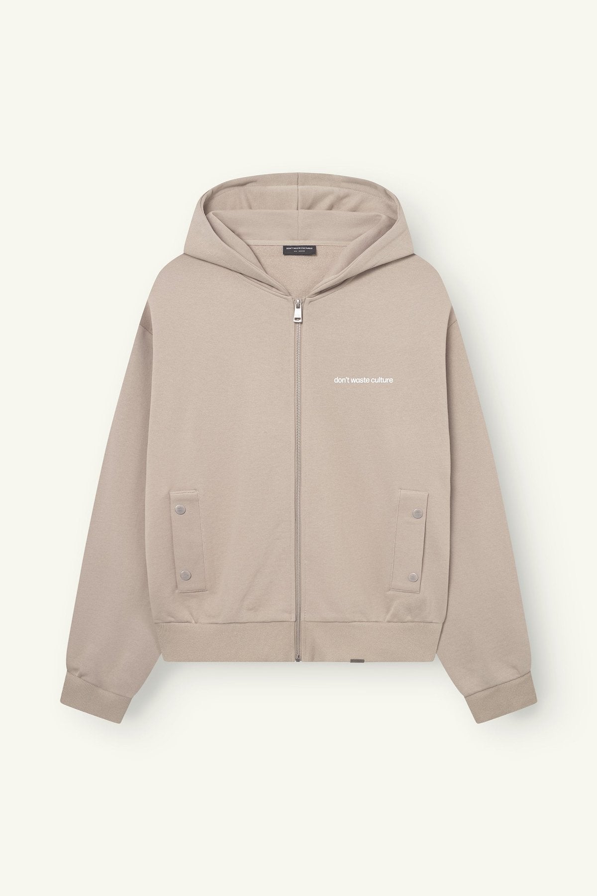 Ale | Taupe - Hoodies Don't Waste Culture
