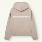 Ale | Taupe - Hoodies Don't Waste Culture