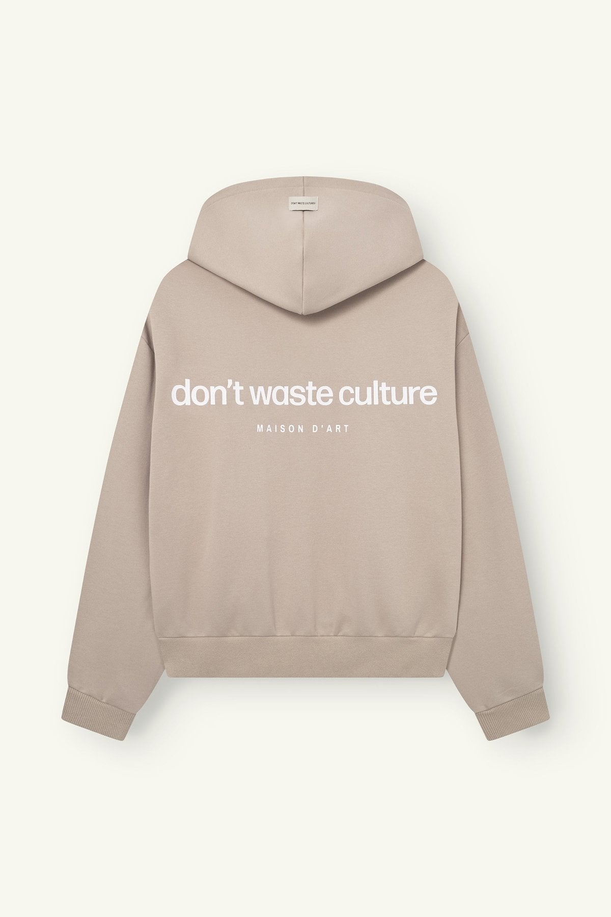 Ale | Taupe - Hoodies Don't Waste Culture