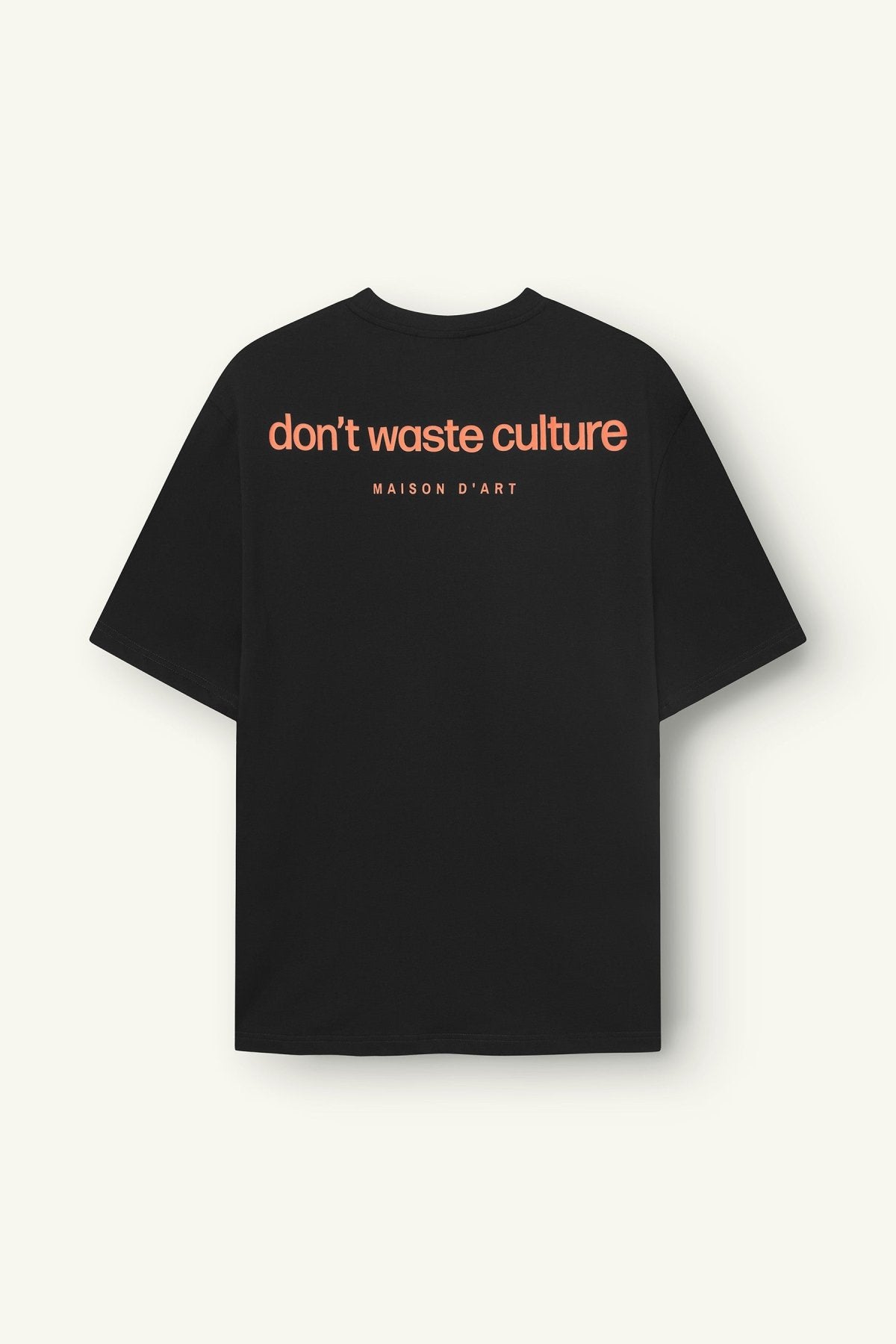 Cleo | Black/Orange - T-shirts Don't Waste Culture