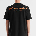 Cleo | Black/Orange - T-shirts Don't Waste Culture