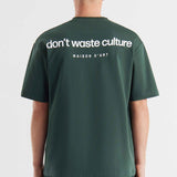 Cleo | Dark Green - T-shirts Don't Waste Culture