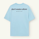 Cleo | Light Blue - T-shirts Don't Waste Culture
