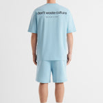 Cleo | Light Blue - T-shirts Don't Waste Culture