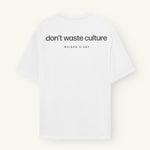 Cleo | White - T-shirts Don't Waste Culture