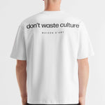Cleo | White - T-shirts Don't Waste Culture