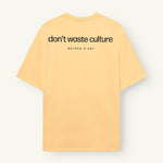 Cleo | Yellow - T-shirts Don't Waste Culture
