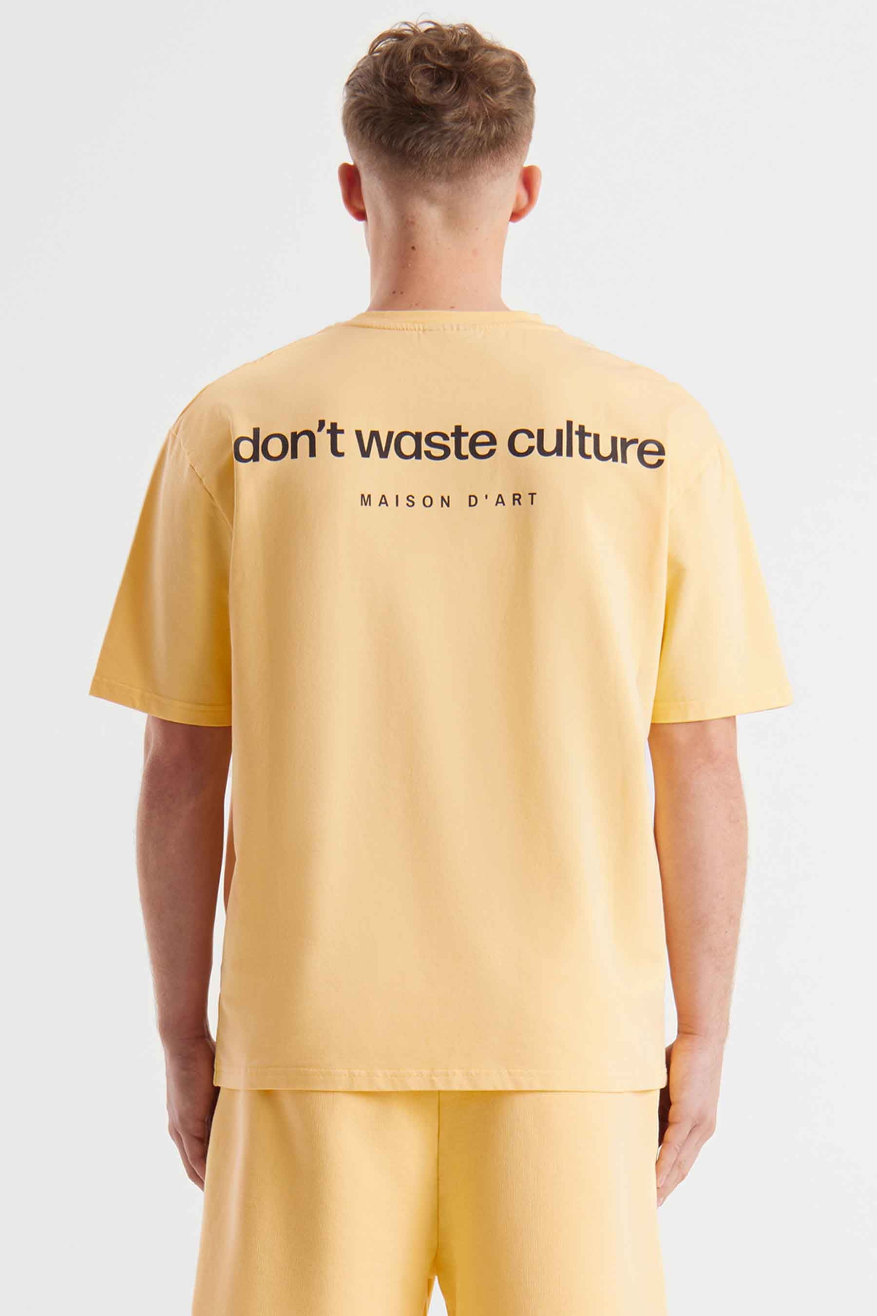 Cleo | Yellow - T-shirts Don't Waste Culture