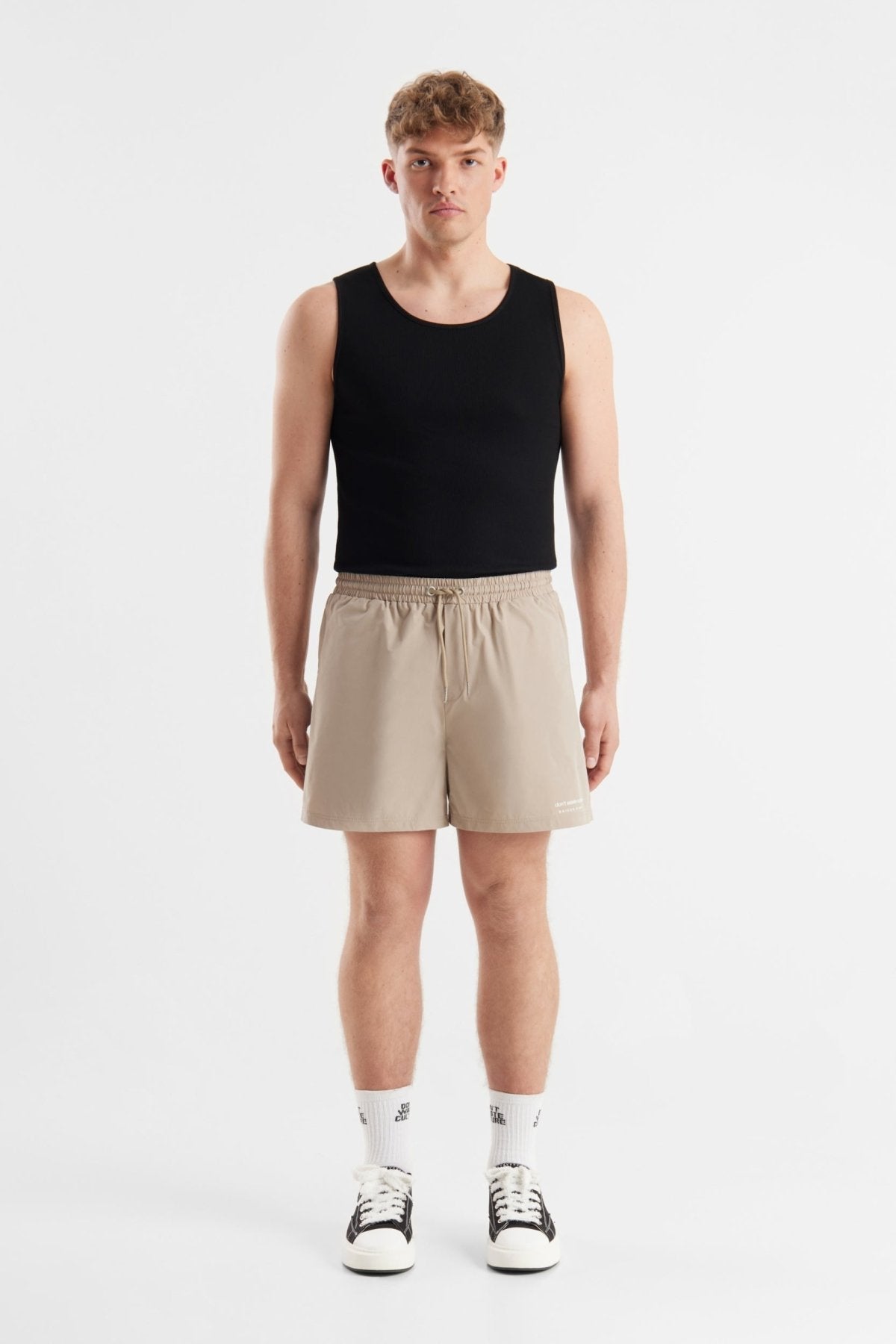 Fela | Taupe - Swimshorts Don't Waste Culture