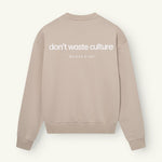 Matt | Taupe - Sweaters Don't Waste Culture