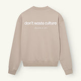 Matt | Taupe - Sweaters Don't Waste Culture