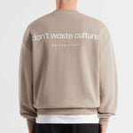 Matt | Taupe - Sweaters Don't Waste Culture