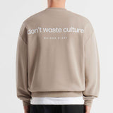 Matt | Taupe - Sweaters Don't Waste Culture