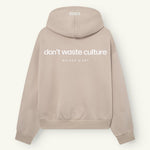Ray | Taupe - Hoodies Don't Waste Culture
