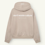 Ray | Taupe - Hoodies Don't Waste Culture