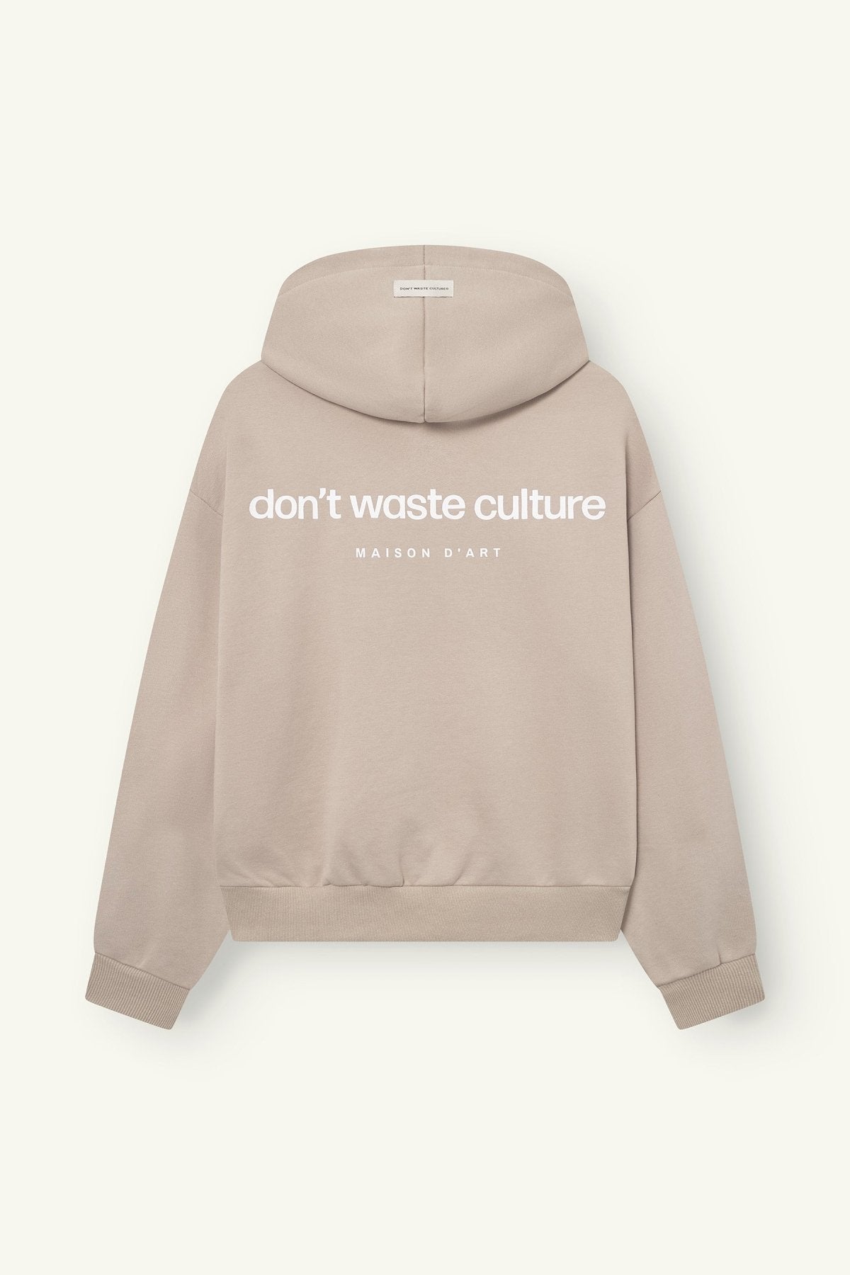 Ray | Taupe - Hoodies Don't Waste Culture