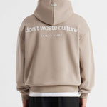 Ray | Taupe - Hoodies Don't Waste Culture