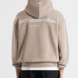 Ray | Taupe - Hoodies Don't Waste Culture