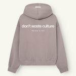 Ray | Warm Grey - Hoodies Don't Waste Culture
