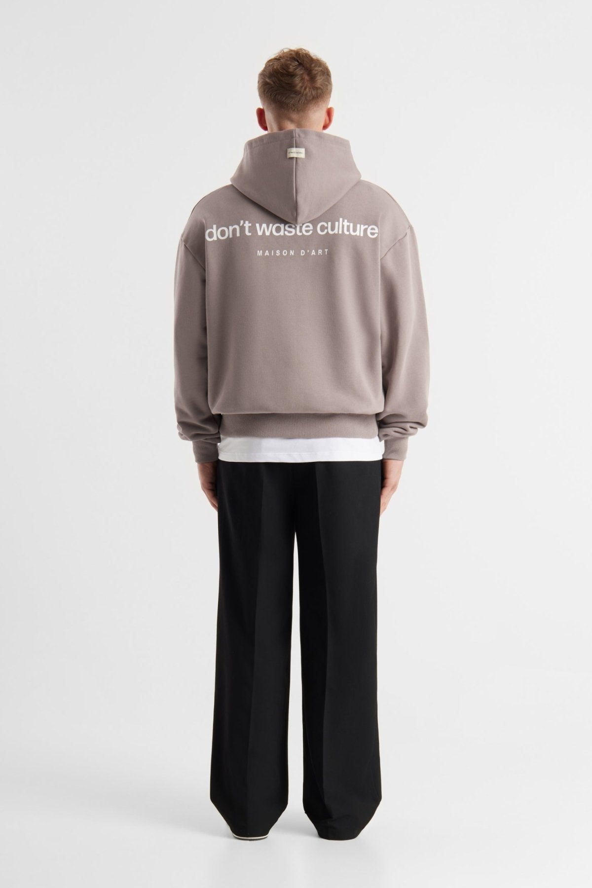 Ray | Warm Grey - Hoodies Don't Waste Culture