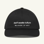 Xenara | Black - Caps Don't Waste Culture