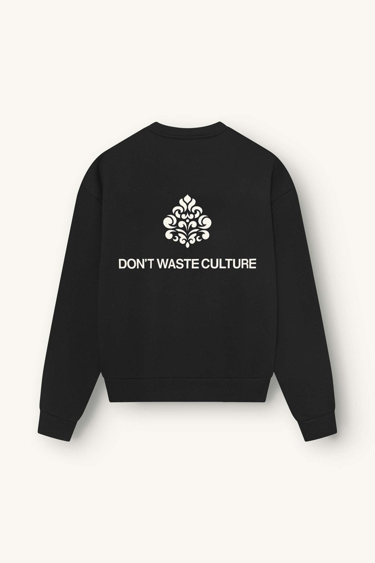 Yero Crewneck Sweater | Black - Sweaters Don't Waste Culture