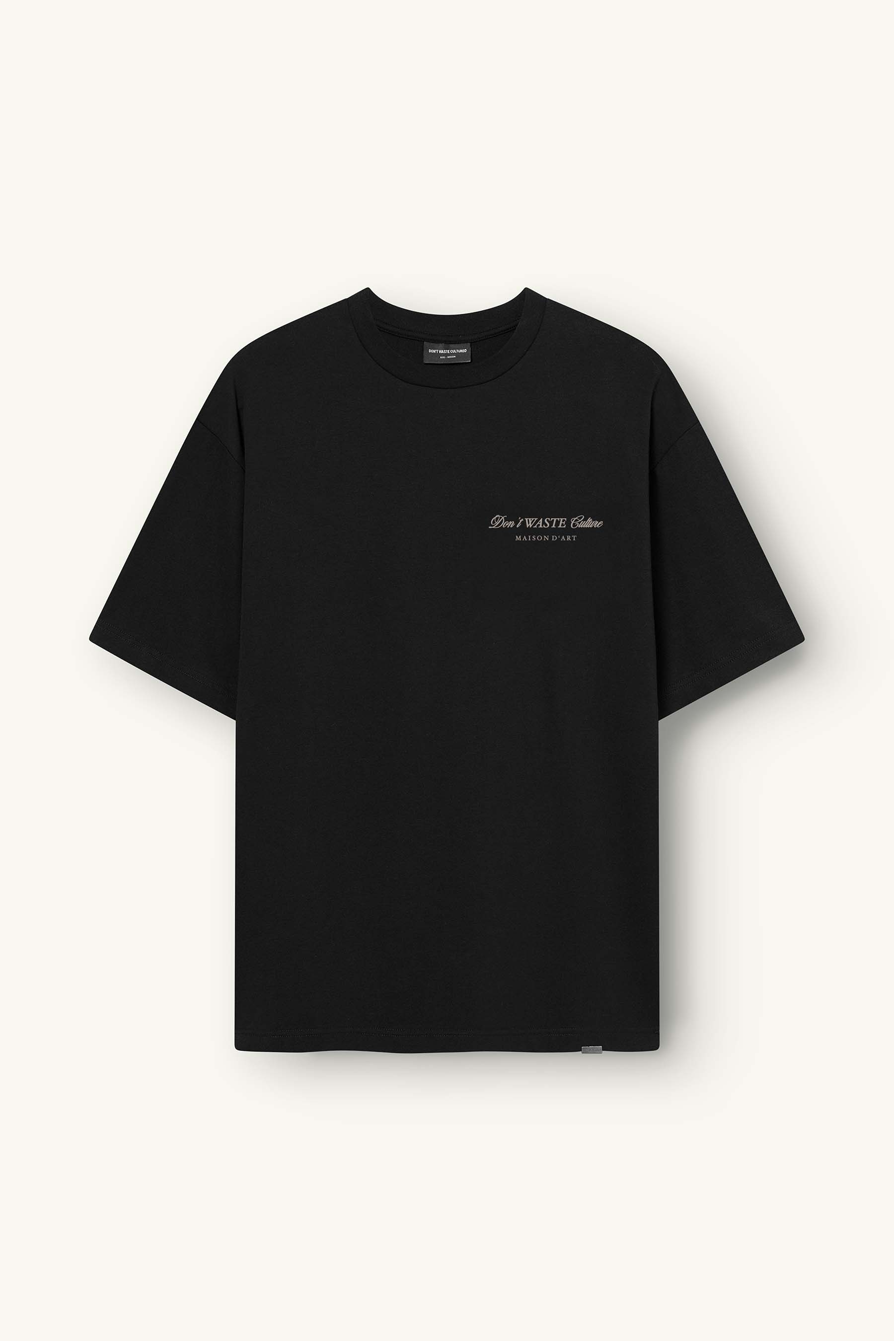 Gavina | Black - T-shirts Don't Waste Culture