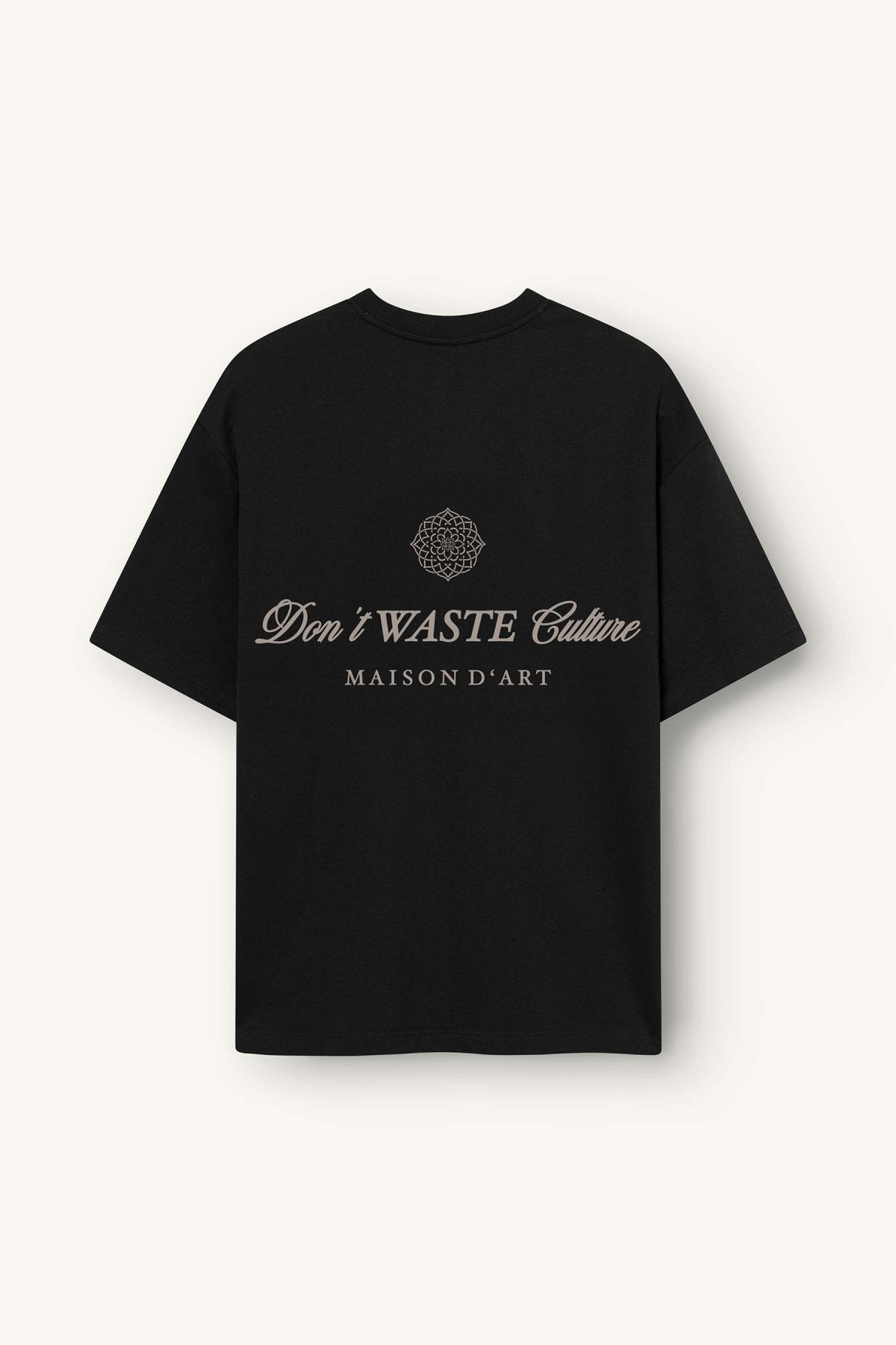 Gavina | Black - T-shirts Don't Waste Culture
