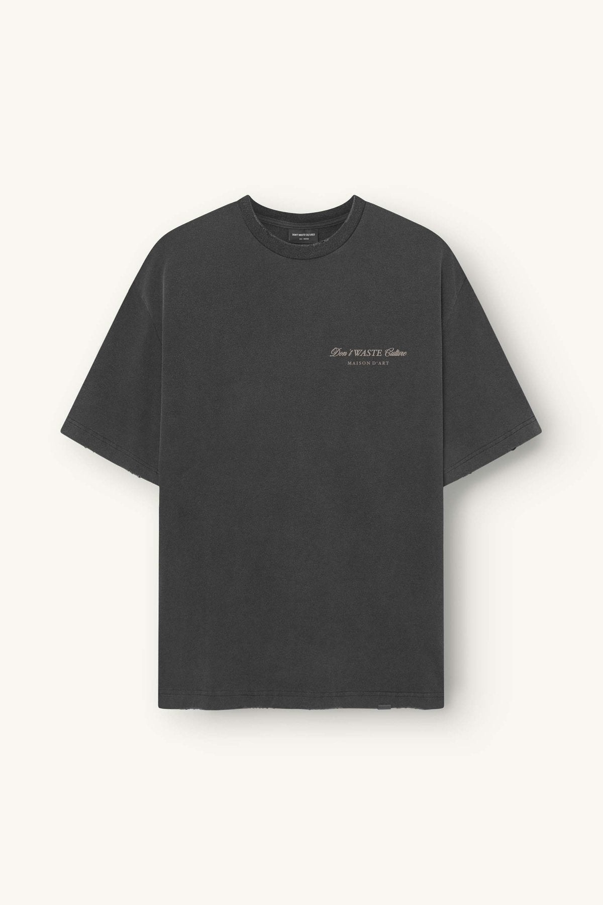 Gavina | Washed Black - T-shirts Don't Waste Culture
