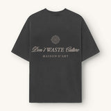 Gavina | Washed Black - T-shirts Don't Waste Culture