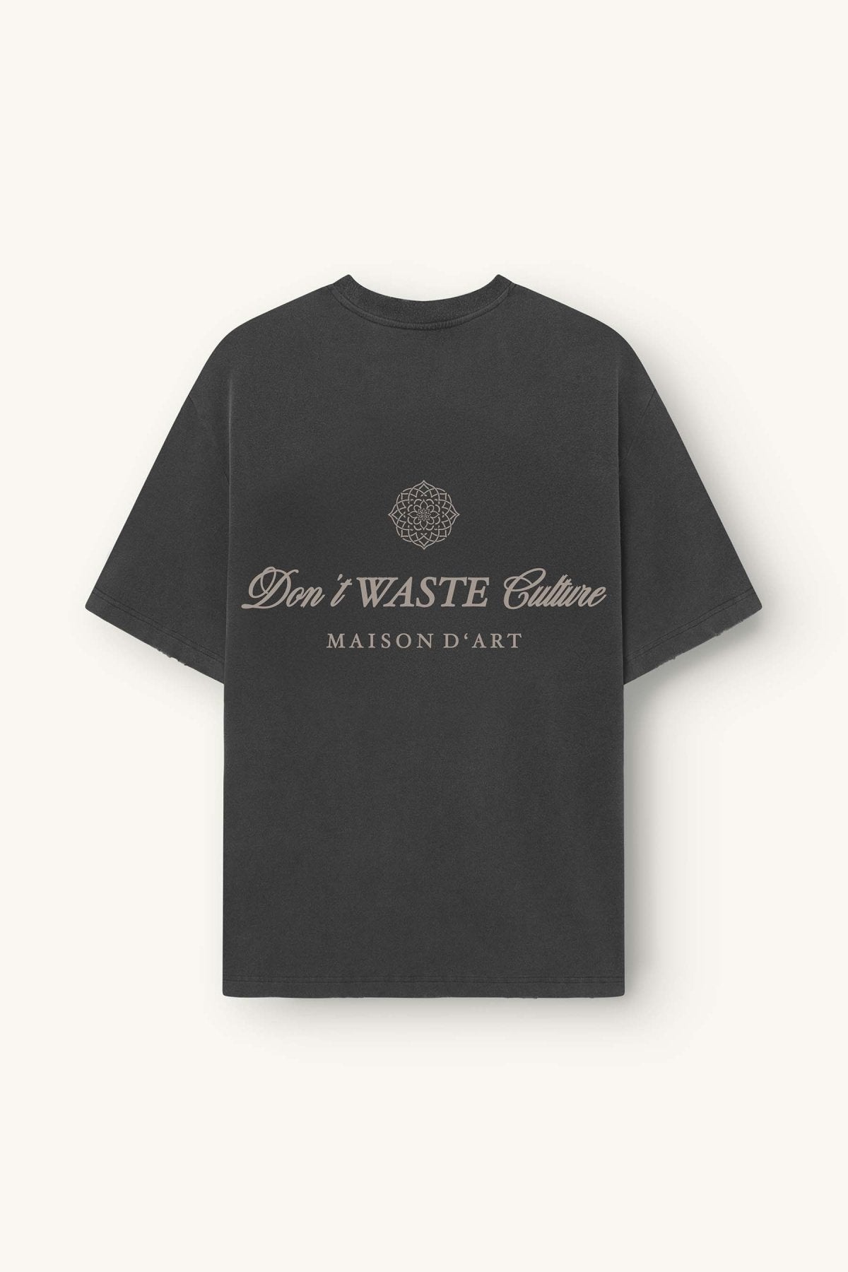 Gavina | Washed Black - T-shirts Don't Waste Culture