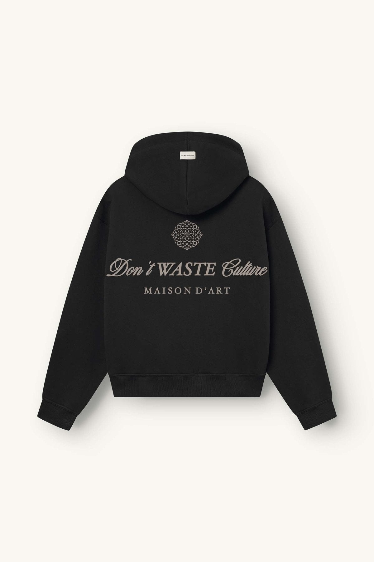 Isala | Black - Zipper Hoodies Don't Waste Culture