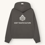 Uno Zip Hoodie | Grey