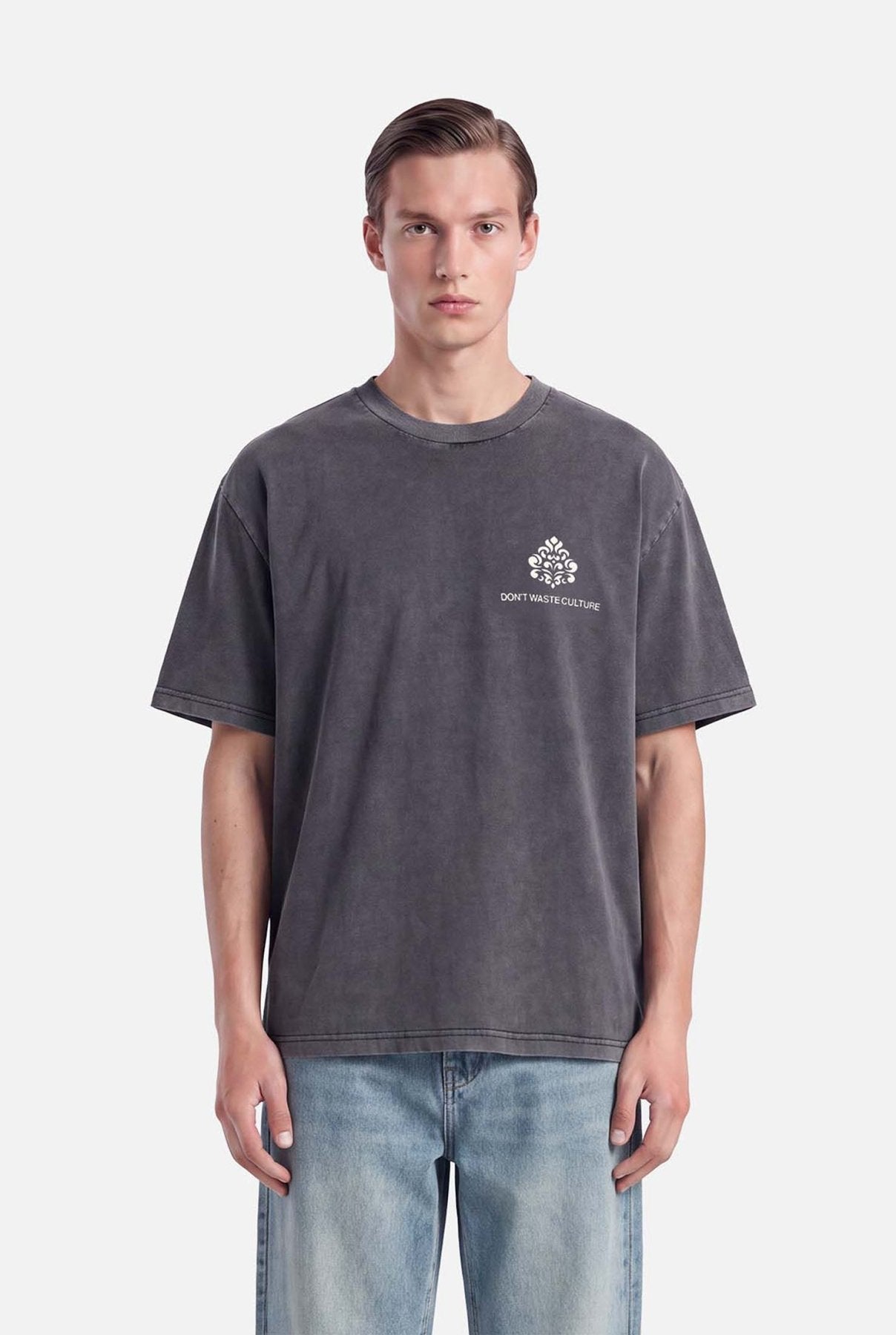 Azemari | Washed Black - T-shirts Don't Waste Culture