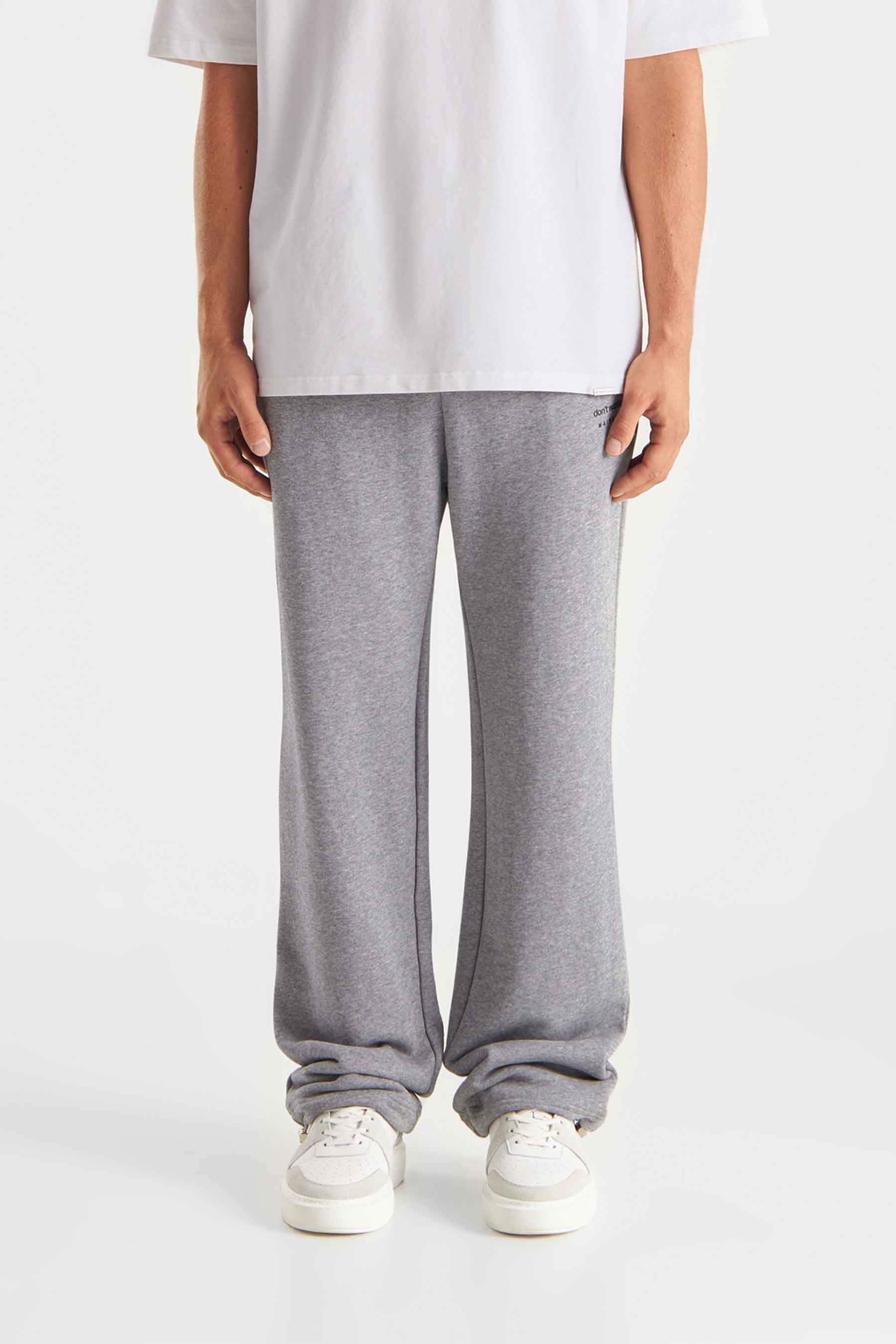 Bowen | Melange Grey - Pants Don't Waste Culture