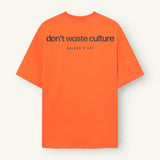 Cleo | Orange - T-shirts Don't Waste Culture
